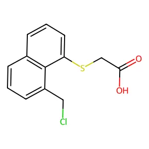 Compound C13H11ClO2S structure