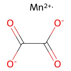 Manganese oxalate structure