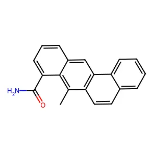 BENZ(a)ANTHRACEN-8-YL CARBAMIDE, 7-METHYL- structure