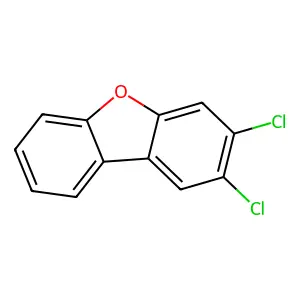 Compound C12H6Cl2O structure