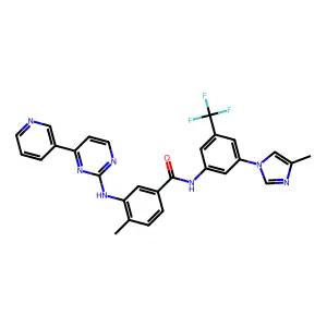 Nilotinib structure