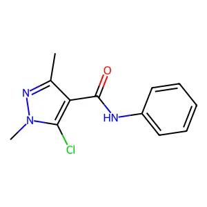 Compound C12H12ClN3O structure