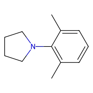 1-(2,6-dimethylphenyl)pyrrolidine structure