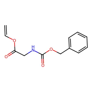 N-Carbobenzoxyglycine vinyl ester structure