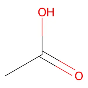 acetic acid structure