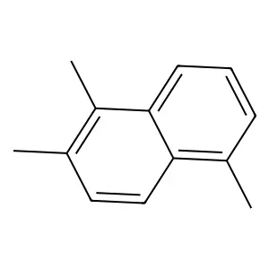 1,2,5-Trimethylnaphthalene structure