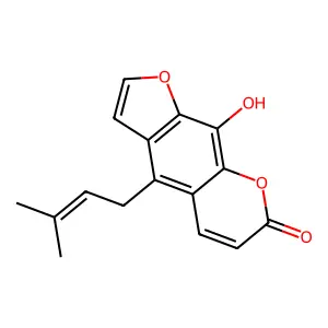Alloimperatorin structure