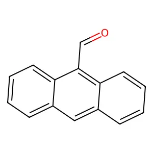 9-Anthraldehyde structure