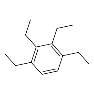 Benzene, tetraethyl- structure