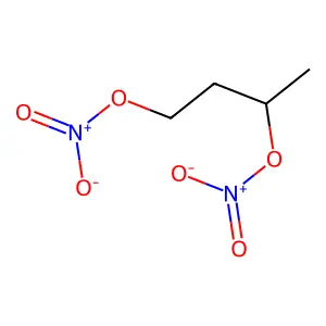 1,3-Butanediol dinitrate structure