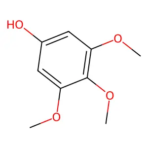 3,4,5-Trimethoxyphenol structure