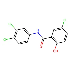 Compound C13H8Cl3NO2 structure