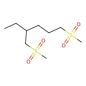 Compound C9H20O4S2 structure