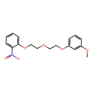 1-[2-[2-(3-methoxyphenoxy)ethoxy]ethoxy]-2-nitrobenzene structure