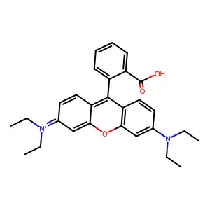Rhodamine 610 structure