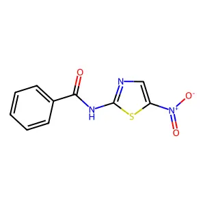 N-(5-nitro-1,3-thiazol-2-yl)benzamide structure