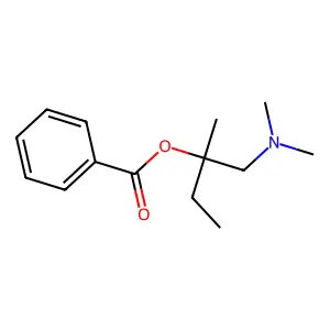 Amylocaine structure