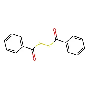 Benzoyl disulfide structure