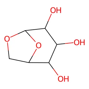 Compound C6H10O5 structure
