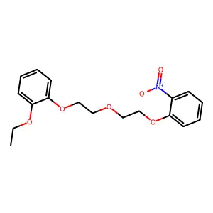 1-[2-[2-(2-ethoxyphenoxy)ethoxy]ethoxy]-2-nitrobenzene structure