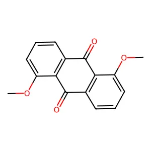 1,5-Dimethoxyanthrachinon structure