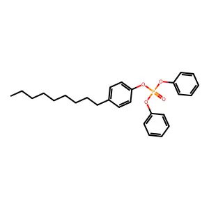 Nonylphenyl diphenyl phosphate structure
