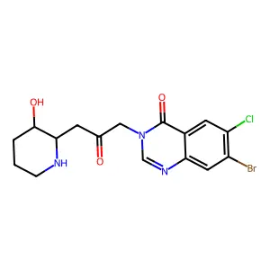 Halofuginone [INN:BAN] structure