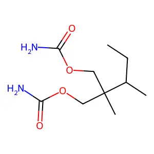 Mebutamate structure