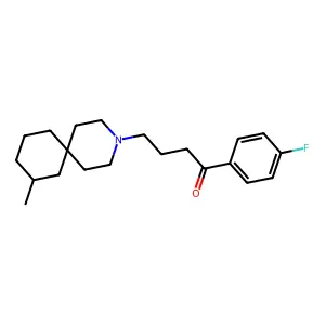 Compound C21H30FNO structure