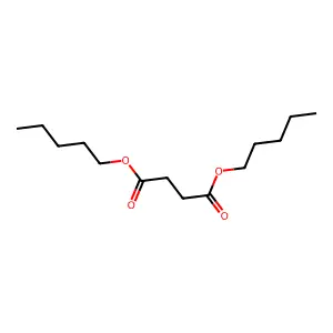 Dipentyl succinate structure