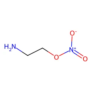 Aminoethyl nitrate structure