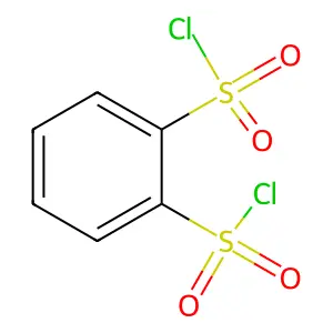 1,2-Benzenedisulfonyl dichloride structure