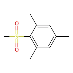 1,3,5-trimethyl-2-methylsulfonylbenzene structure