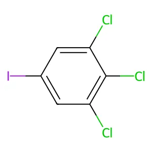 1,2,3-trichloro-5-iodobenzene structure