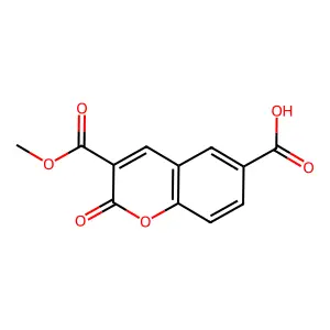Compound C12H8O6 structure