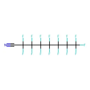 Perfluorooctanenitrile structure