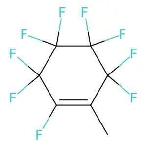 Cyclohexene, 1-methylnonafluoro- structure