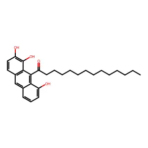 Compound C28H36O4 structure