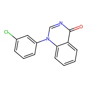 1-(3-Chlorophenyl)quinazolin-4(1H)-one structure
