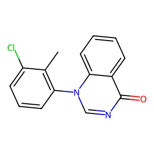 1-(3-Chloro-2-methylphenyl)quinazolin-4(1H)-one structure
