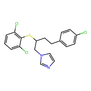 Butoconazole structure