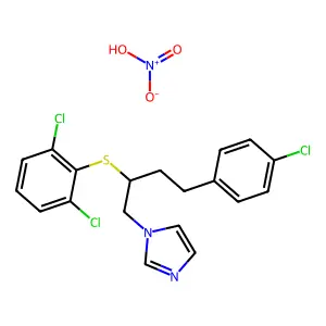 BUTOCONAZOLE NITRATE structure