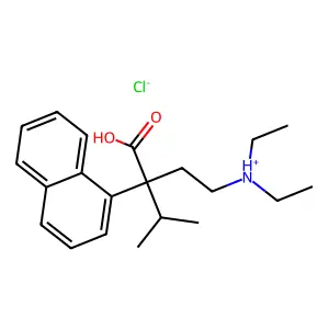 Compound C21H30ClNO2 structure