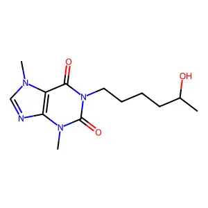 (+/-)-Lisofylline structure