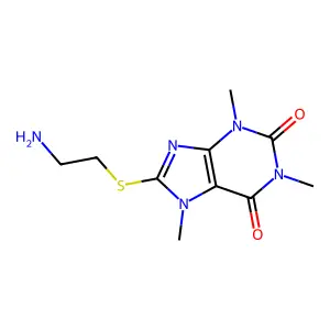 Compound C10H15N5O2S structure