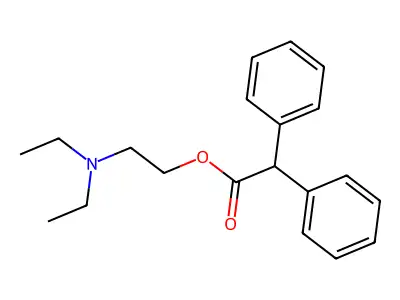adiphenine structure