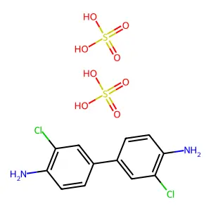 3,3'-DICHLOROBENZIDINE SULFATE structure