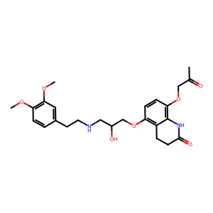 Bometolol structure
