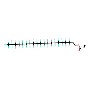 1,1,2,2-Tetrahydroperfluoroeicosyl acrylate structure