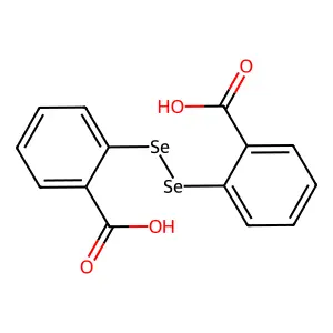 Compound C14H10O4Se2 structure